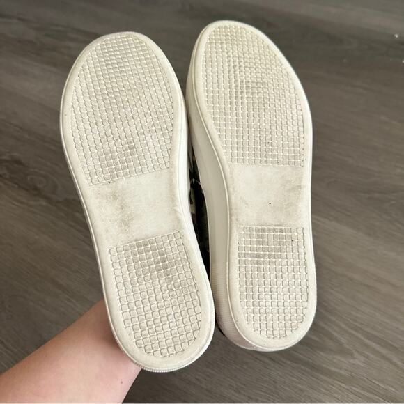 Steve Madden Gill Green Camo Slip On Platform‎ Sneakers Size 9.5 - Picture 8 of 11